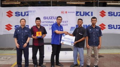 Bangga! Pelajar SMKN 1 Padaherang Pangandaran Juara 2 Suzuki Vocational Contest Region se-Jawa Barat 2023