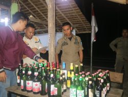 Satpol PP di Pangandaran Gencar Tertibkan Pedagang Miras Ilegal
