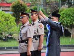 Sertijab Kasat Narkoba di Polres Pangandaran