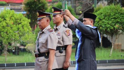 Sertijab Kasat Narkoba di Polres Pangandaran