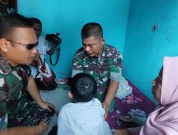Dandim 0613/Ciamis Tengok Bocah Korban Kekerasan di Kota Banjar