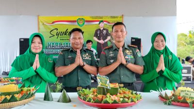 Usia Setahun, Kodim 0625 Pangandaran Gelar Syukuran