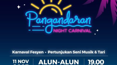 Jangan Lewatkan, di Kawasan Wisata Nanti Ada Pangandaran Night Carnival 2023