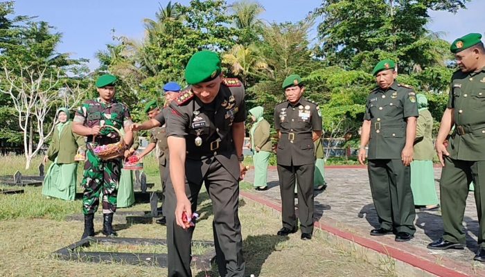 Hari Juang TNI AD, Dandim 0625 Pangandaran Gelar Ziarah