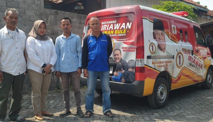 Mantap! DPC Gerindra Pangandaran Dapat Bantuan Mobil Layanan Masyarakat, Iwan Bule: Semoga Manfaat