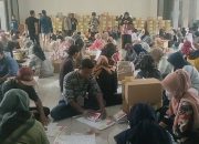 KPU Pangandaran Sorlip Ratusan Ribu Surat Suara, Segini Honor Petugasnya