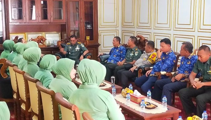 Pendopo Bupati Jadi Saksi Silaturahmi Dandim 0625 Pangandaran dan Jajaran Korem 062TN