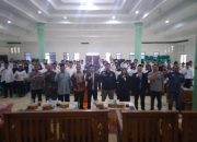 104 Anggota PTPS Dilantik, Ketua Panwaslu Mangunjaya Pangandaran Beri Pembekalan