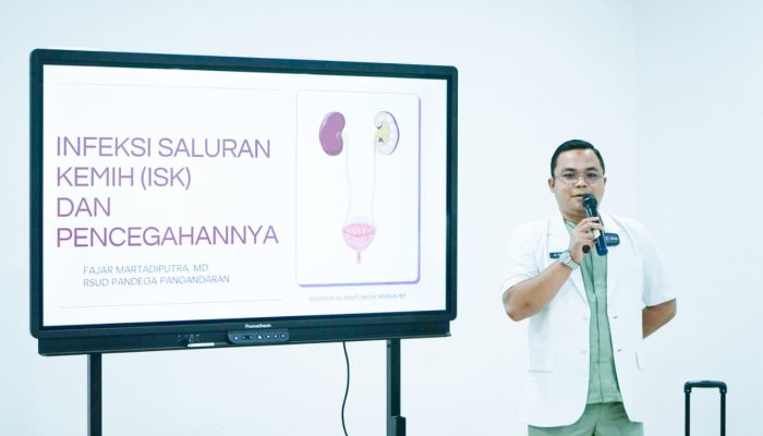 Edukasi! Ngobatan Tentang Cegah ISK di RSUD Pandega Pangandaran