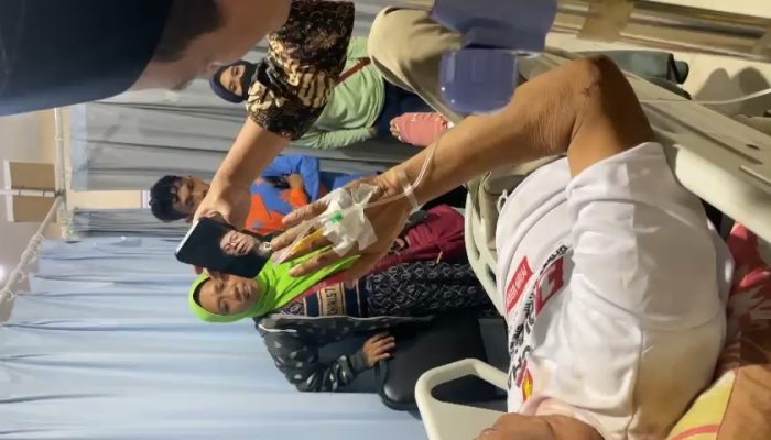 Innalilahi, Relawan Iwan Bule di Banjarsari Ciamis Terlibat Kecelakaan dengan Patwal Moge