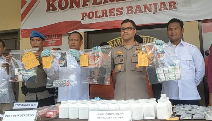 Polres Banjar Ungkap Peredaran Narkoba