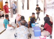Polres Banjar Gelar Jumat Berkah dan Bakti Kesehatan di Jum’at Curhat 