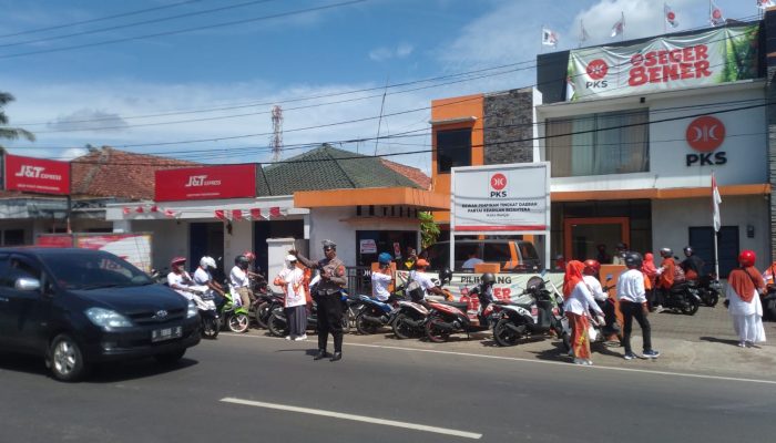 Konvoi Kampanye Terbuka di Kota Banjar Kondusif 