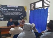 Panwaslu Kecamatan Pangandaran Menyampaikan Hasil Pengawasan Pendistribusian Logistik 