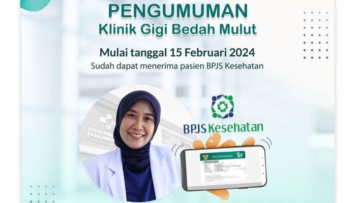 Kabar Gembira! RSUD Pandega Pangandaran Melayani Bedah Mulut Bagi Peserta BPJS