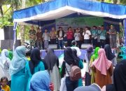 Ribuan Santri di Pangandaran Sambut Ramadhan Dengan Bersholawat Bersama 
