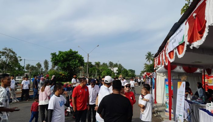 Momen Car Free Day Perdana di Pangandaran, Ribuan Orang Tumplek
