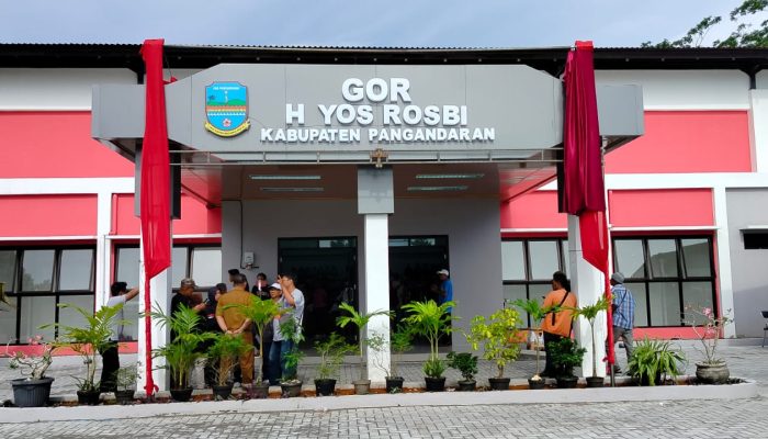 Dibalik Nama Gor Yos Rosbi Yang Diresmikan Bupati Pangandaran 