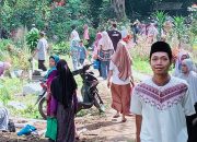 Jelang Puasa, Warga Cipicung Karangsari Pangandaran Antusias Gelar Ziarah Kubur Masal