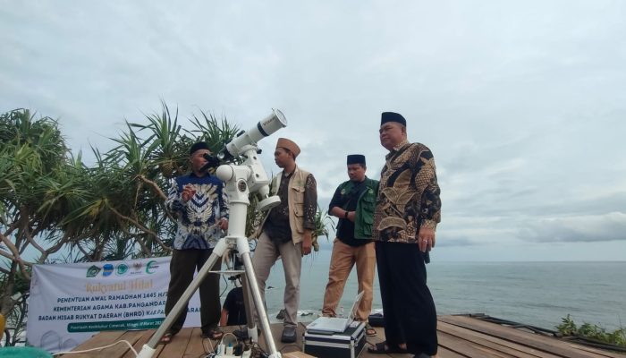 Persiapan BHRD Pemantauan Hilal di Pasirlasih Kesikluhur Pangandaran