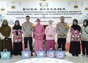 Momen Buka Puasa Ketua Bhayangkari di Mapolres Banjar