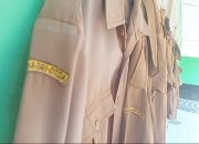 Bentuk Protes, Perangkat Desa di Pangandaran Menanggalkan Pakaian Seragamnya