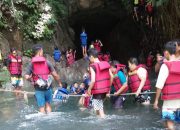 Libur Lebaran, Wisata Citumang Pangandaran Diserbu Ribuan Wisatawan