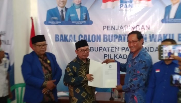 Daftar Ke PAN, Habibudin Ingin Memanusiakan Manusia di Pangandaran 