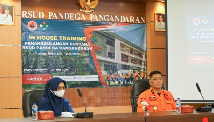 Antisipasi Bencana, RSUD Pandega Pangandaran Gelar In House Training