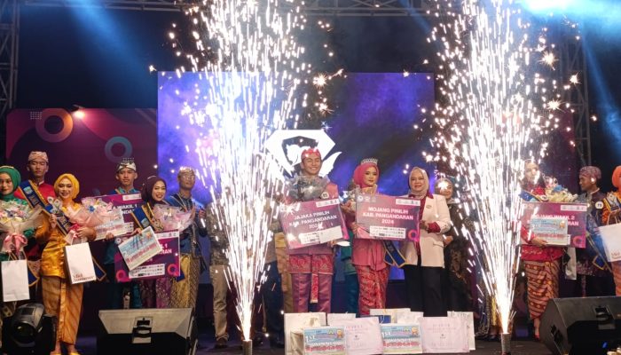 Disparbud Pangandaran Tetapkan Ryan dan Difa Jadi Mojang Jajaka Pinilih 2024