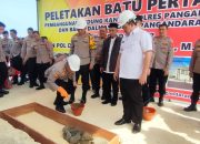 Peletakan Batu Pertama Kantor Polres Pangandaran, Kapolda Minta Diawasi Betul