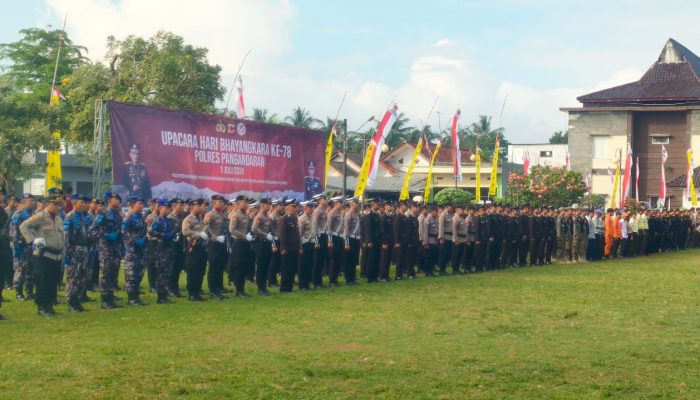 Hari Bhayangkara ke-78 Polres Pangandaran, Kenang Pengabdian Polisi