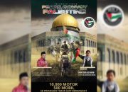 Bela Kemerdekaan Palestina, Puluhan Ribu Kendaraan di Priangan Timur Konvoi ke Pangandaran