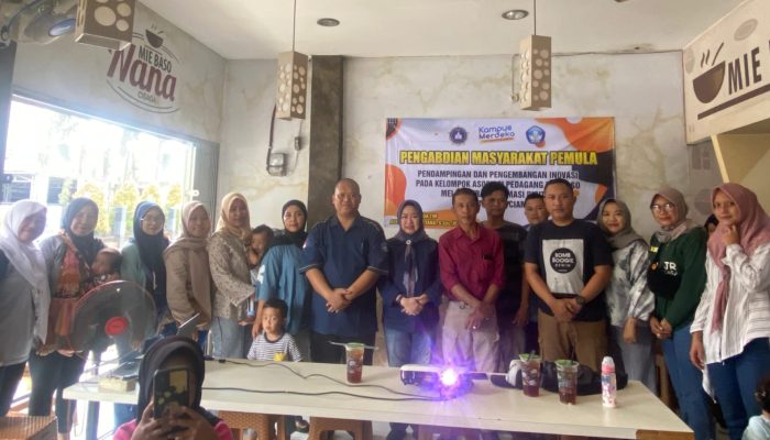 Kaya Kuliner Mie Bakso, Dosen STISIP BP Banjar Lakukan Pendampingan Masyarakat di Ciamis