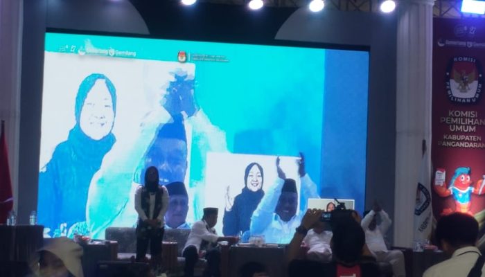 Debat di Pilkada Pangandaran, Paslon Sampaikan Cara Selesaikan Defisit Rp 411 Miliar