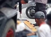 Laka Maut, Pemotor di Pangandaran Tabrak Truk