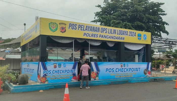 Libur Nataru 2025, Polres Pangandaran Siapkan Pos Pelayanan