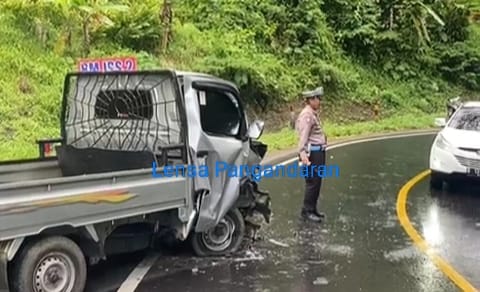 INNALILAHI! Dua Mobil di Pangandaran Alami Kecelakaan Lalulintas
