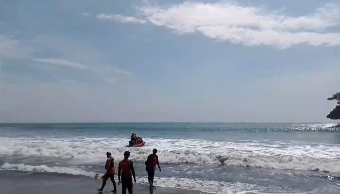 Korban Tenggelam di Pantai Madasari Pangandaran Ditemukan Sudah Tidak Bernyawa