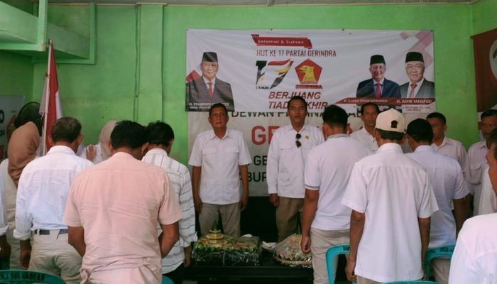 HUT Gerinda Ke17, Pengurus dan Kader di Pangandaran Perkuat Soliditas