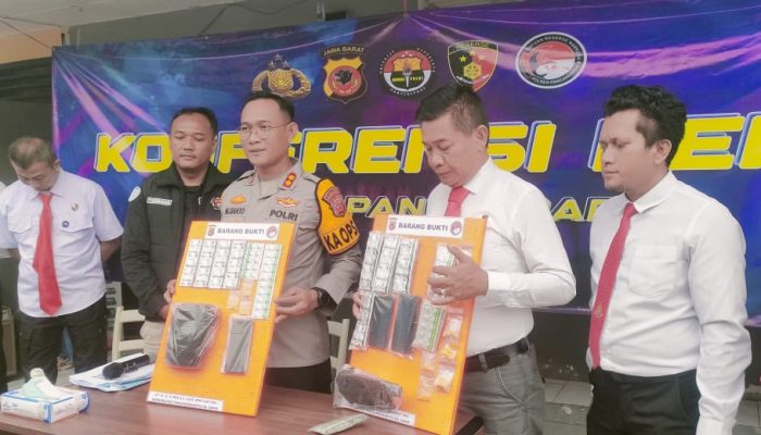 Sat Narkoba Polres Pangandaran Tangkap Tiga Tersangka Penyalahgunaan Obat Keras Terbatas
