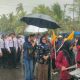 Meriah Meski Diguyur Hujan, Tradisi Syukuran Nelayan Pangandaran Tetap Sakral