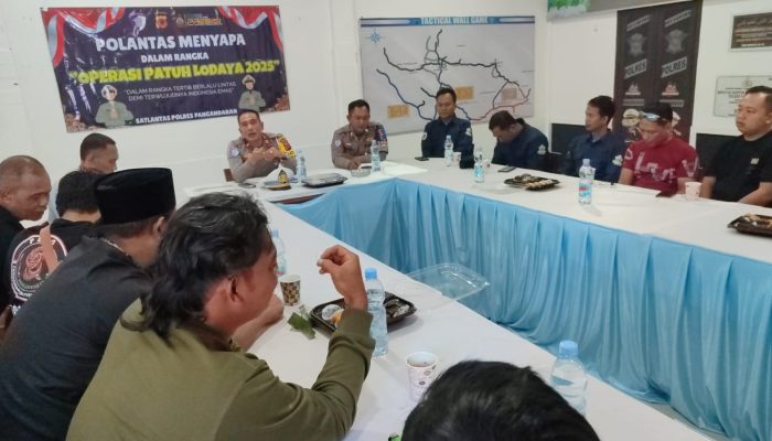 Sat Lantas Polres Pangandaran dan Organda Sepakat Tertibkan Kendaraan ODOL