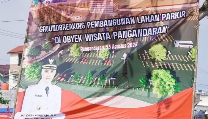 Pembangunan Lahan Parkir, Bupati Citra Berharap Kawasan Wisata Semakin Tertata
