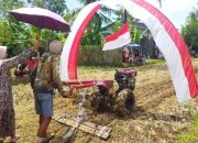 Balap Traktor Warnai Syukuran Panen Raya di Pangandaran