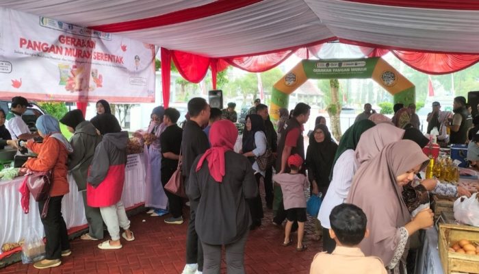 Bupati Pangandaran Buka Gerakan Pangan Murah untuk Masyarakat