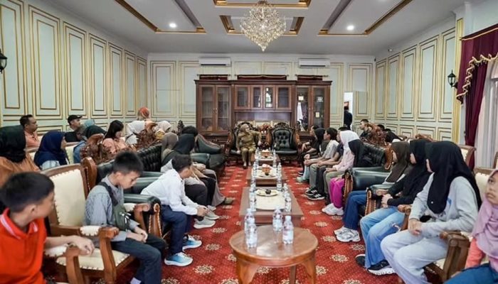 Bupati Pangandaran Komitmen Dukung Para Atlet, Diminta Tetap Semangat Berlatih