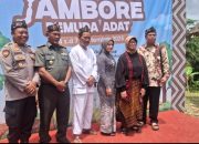 Bupati Pangandaran Hj Citra Pitriyami saat menghadiri Jambore Pemuda Adat di Desa Cikalong Jumat (5/9/2025)