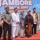 Bupati Pangandaran Hj Citra Pitriyami saat menghadiri Jambore Pemuda Adat di Desa Cikalong Jumat (5/9/2025)
