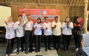 Bupati Pangandaran Hj Citra Pitriyami saat membuka peningkatan Peran TP Posyandu Desa se Kabupaten Pangandaran Rabu (10/9/2025)